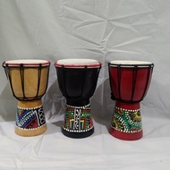Jimbe Drum Size 25 cm Djembe Drum Traditional Musical Instrument Children's Toy