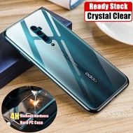 For OPPO Reno 10X zoom 6.6 inch CPH1919 Crystal Clear Sturdy Hard Acrylic Case Never Yellow Scratch Resistant Back Cover