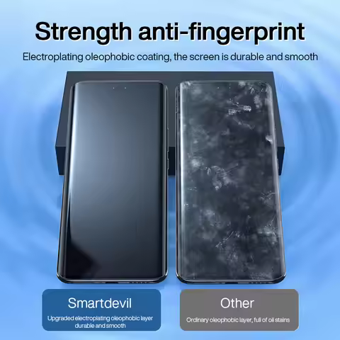 SmartDevil Screen Protector for Huawei Honor 60 70 HD Full Cover Anti-fingerprint Clear Full Glue Hy