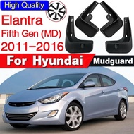 Car Mudflaps for Hyundai Elantra MD 2011 2012 13 14 2015 2016 Fender Mud Guard Flap Splash Flaps Mud