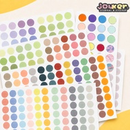 Circle Point Colour Sticker for Planner / Book Cover / DIY Journal