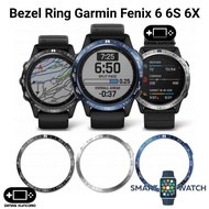 Bezel Ring Garmin Fenix 6 6S 6X Cover Bumper Pro Solar Sapphire Metal Case