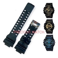 TALI GA-100 GA-120 GA-200 GA-300 WATCH STRAP BLACK GLOSSY