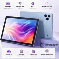 Android 15 Octa-Core 2.0GHz Tablet, 4GB+64GB/128GB, 1280*800 HD Touchscreen, 5MP+13MP Dual Camera, 6
