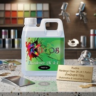 Kudos Hardener Lacquer 2K Clear 2K Net Weight 700g