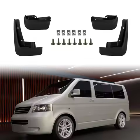 Car Mud Flaps Splash Guards Fenders for Volkswagen VW T6 Transporter VW T5 Multivan T6 Cara velle Mu