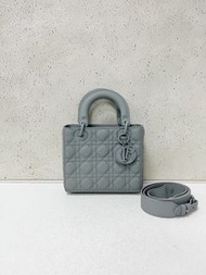 Dior Lady Dior 四格磨砂灰