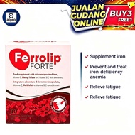 Ferrolip FORTE 30 packs Supplementing iron and blood Iron supplement