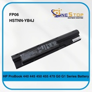 HP FP06 for ProBook 440 G0 445 G0 445 G1 450 455 G1 470 G1 470 G2 10.8V 47Wh Replacement Battery