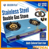 Golden Fuji Gas Cooker Gas Regulator Stove Gas Stove Dapur Gas Stainless Steel Berkaki Dapur Stove L