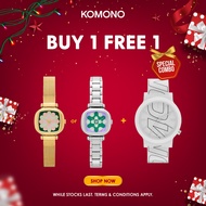 Komono Moneypenny Aurora + Komono Mono Tag | Unisex | Watch