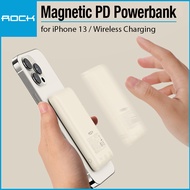 Rock P89 Magnetic 15W Wireless Charging PD 20W Powerbank 10000mAh for iPhone 14