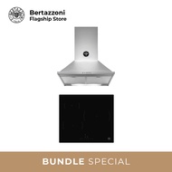 [Bulky] Bertazzoni 60cm Induction + Hob Bundle (60cm P603I30NV Induction Hob + KPL60PLAG1XA Wall Mount Hood) - Available from Dec 2022
