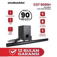 Simbadda CST 906N+ Soundbar TV Wireless Bluetooth Home Theater Bass / simbadda cst 906n plus / Simba