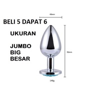 D211B Jumbo Toys Pria Wanita Alat Bantu Sexual Dildo Butt Anal Plug