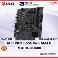 MSI PRO B550M-B MATX AM4 MOTHERBOARD (3 YEARS WARRANTY)