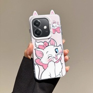 เคส OPPO A3X A3 สำหรับ OPPO A3X A3【หูเคสโทรศัพท์การ์ตูนน่ารักกล้องเด็กผู้ชายผู้หญิงปกป้องเคสโทรศัพท์