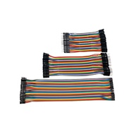 40P Color Dupont Cable Female to Female Male to Female Male to Male Head 40 Pieces in a Row 10// 21/