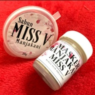 MASKER MANJAKANI MISS V 15 G & SABUN MISS V 20 G♨️SERBUK MISS V 15 G