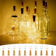 25 New Products Solar Wine Bottle Stopper Light led Copper Wire String Light Bottle Stopper String L
