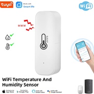 Tuya WiFi Temperature and Humidity Sensor Indoor Humidity Sensor Battery Powered APP Monitoring For 