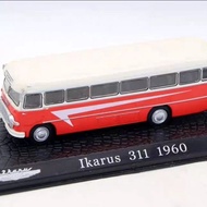 ATLAS 1/72 Ikarus 311 1960 Ikarus Bus Classic Bus Model Limited Edition Car Model
