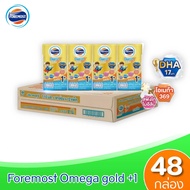 [ คุ้มค่า ] x1ลัง โฟร์โมสต์ โอเมก้า 369 โกลด์ 1 พลัส  1+Plus UHT 110 มล. รสจืด (ยกลังx1ลัง : รวม 48 