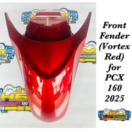 FRONT FENDER (RED METTALIC) FOR PCX 160 2025 | PARTS | 61100-K1Z-J10YT