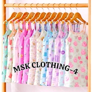 6pcs Cotton Spaghetti-Sleeveless Sando for Baby Girl Kids 0-8YR OLD