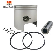 688-11631 Piston Kit Std With Rings Replace For Yamaha Parsun 75/85HP 90HP 688-11631-02   696-11631-00 82MM boat motor
