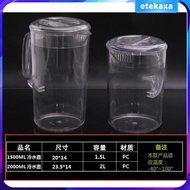 [Etekaxa] Cooling Carafe Water  Juice Jug Fridge Jug Carafe For Hot / Cold Water, Ice Tea And Juice 