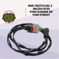 SUIS 4WD NO2  FORD RANGER 2008" YR, EVEREST, MAZDA BT-50 2PIN M508-17-640 Indicator Switch, 4WD SWIT