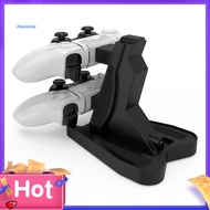 SPVPZ LED Dual USB Controller Charging Stand Gamepad Power Accessory for Sony PS5