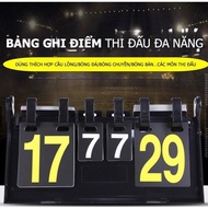 Sports score flip chart -Table Tennis - Volleyball - Badminton - Basketball -Tennis - Volleyball.dun