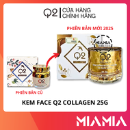 Kem Face Q2 Collagen Vip Vàng 25gr Phiên Bản 2025 Chính Hãng - Kem Face Trắng Da Cao Cấp