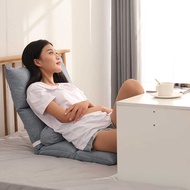 HY/🏮Lazy Sofa Tatami Girl Lovely Bedroom Balcony Single Small Sofa Foldable Dormitory Bed Armchair 4QCM