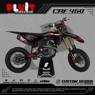 Decal CRF 450 hrv Terbaru Full Body Decal CRF 450 HRV Full Body Keren Stiker CRF 450 Full Body