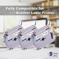 Replace Brother M-K p touch 9mm label tape Compatible Brother MK Label tape cassette M-K 221 121 621