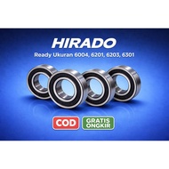 Bearing 6004 2RS HIRADO - Bearing Laker Laher HIRADO 6004-2RS (10PCS)