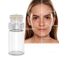 HN20 Titanium Micro Hydra Needle Pen 20-Pin Microneedling Mesotherapy Derma Stamp for Permanent Skin