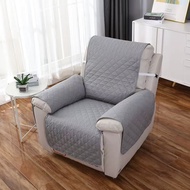 {QW Sofa Cover} 1 Seater Recliner Sofa Cover Pet Dog Kid Mat Armchair Furniture Protector Washable A