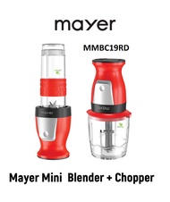Terbaru Mayer 600ml Mini Blender + Chopper MMBC19