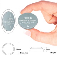 Environmental protection battery 3V lithium button battery CR2032