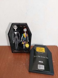 NECA Nightmare Before Christmas Jack & Sally Porcelain Dolls 聖誕夜驚魂 老娃