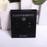 5cm 4.2 Flannel pvc Sticker S925 with Hook 500 * Ear Clip Card Silver Jewelry Packaging Card Board B