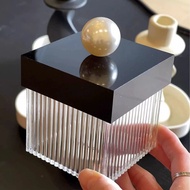 Lifestory Cotton Swab Box Cosmetic Storage Box Lipstick Cotton Swab Box Acrylic Cotton Swab Box