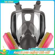 In stock-Full Face Gas Mask 6800 Reusable Respirator Mask Gas Mask -with 60926 Air Filter for Organi
