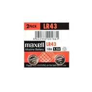 《MAXELL》LR43電池(2粒/卡)