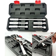 [Ready Stock] 5PCS Magnetic Swivel Sparkplug Socket 14mm Thin Wall Extension Socket 9/16 5/8