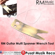 RM Acoustic Electric Guitar Bass Multi Spanner Wrench Tool Multi-Tool Spanner Wrench for Guitar Knob Tuner Guitar Tools